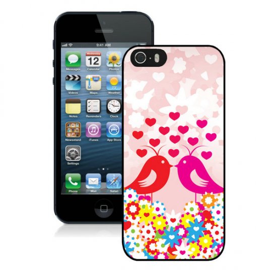 Valentine Birds iPhone 5 5S Cases CFI